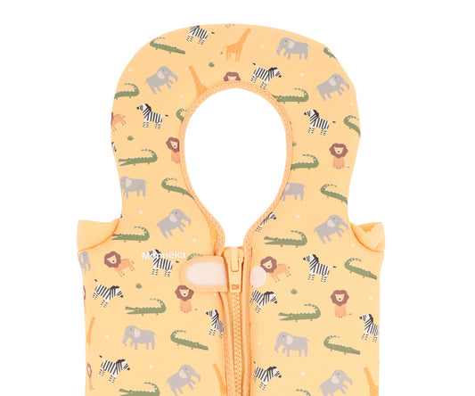Colete Flutuador Infantil Wild Animals 1-2 anos | Monneka
