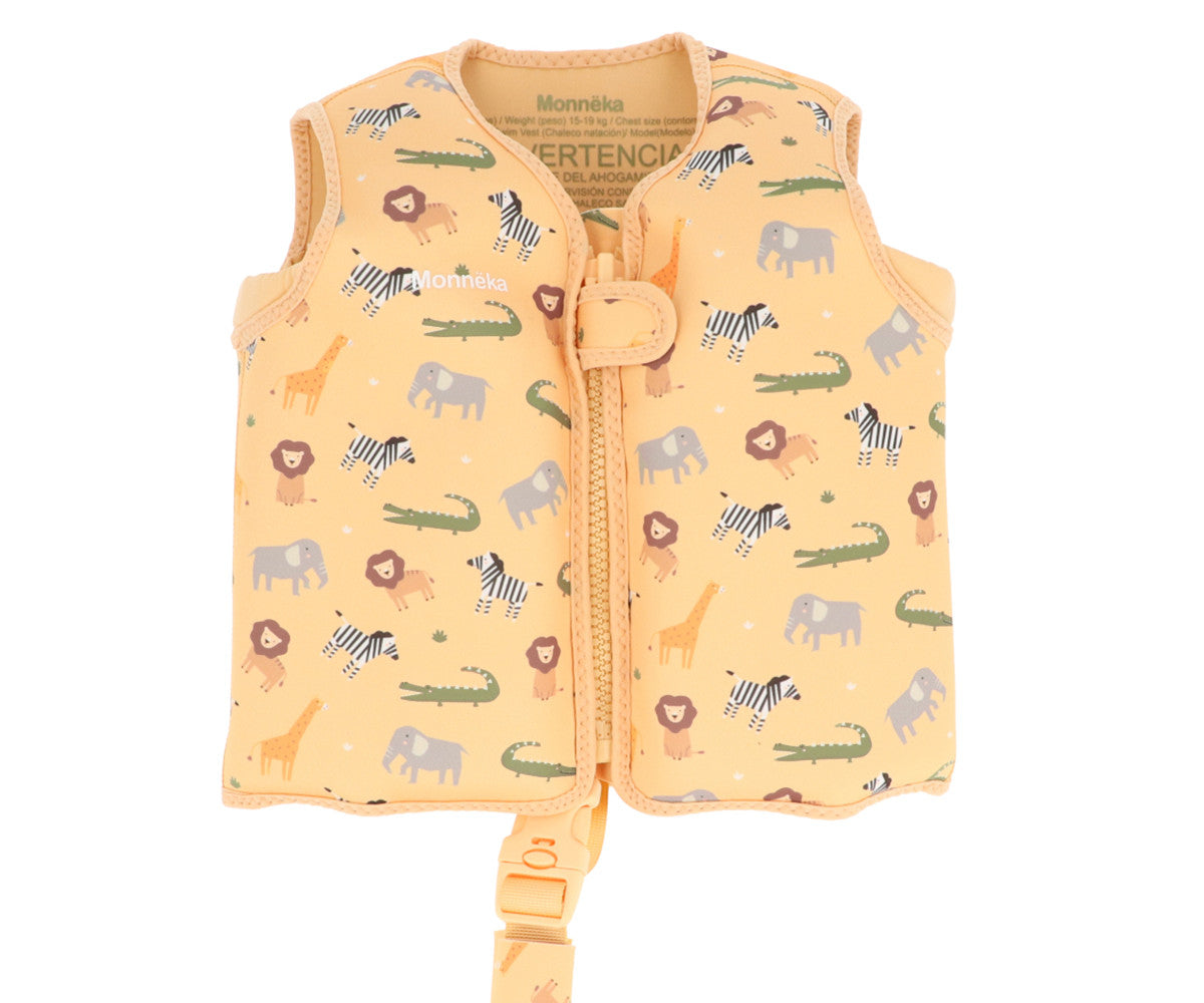 Colete Flutuador Infantil Wild Animals | Monneka