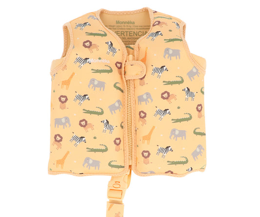 Colete Flutuador Infantil Wild Animals | Monneka