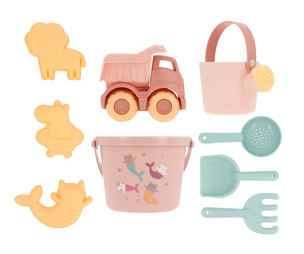 Conjunto de Brinquedos de Praia Mermaid Cats | Monneka