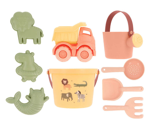 Conjunto de Brinquedos de Praia Wild Animals | Monneka