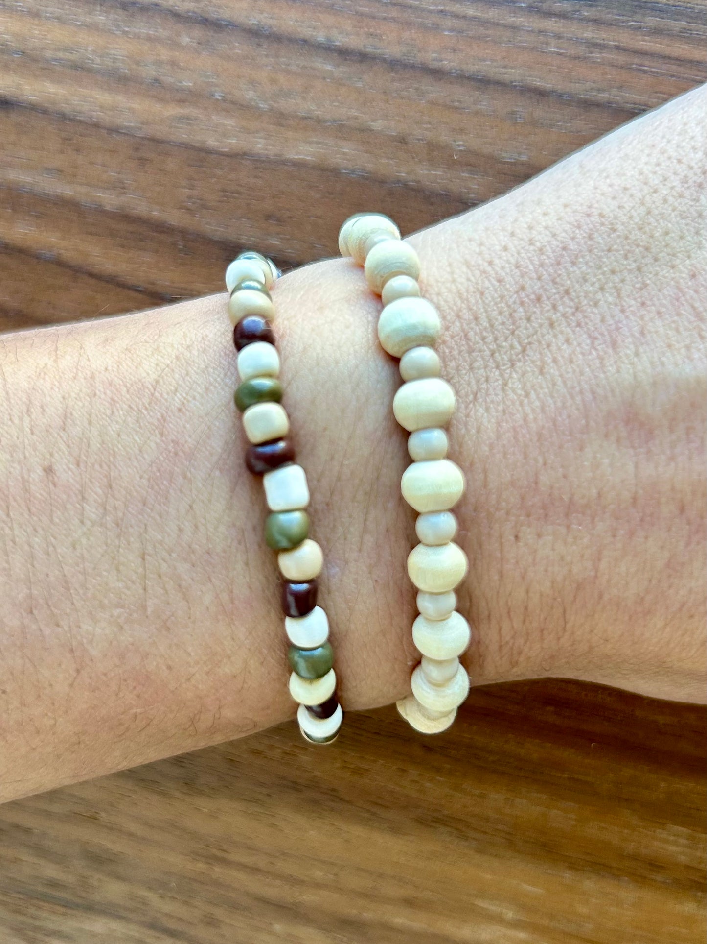 Pack de 2 Pulseiras Infantis Leaf | minhámê