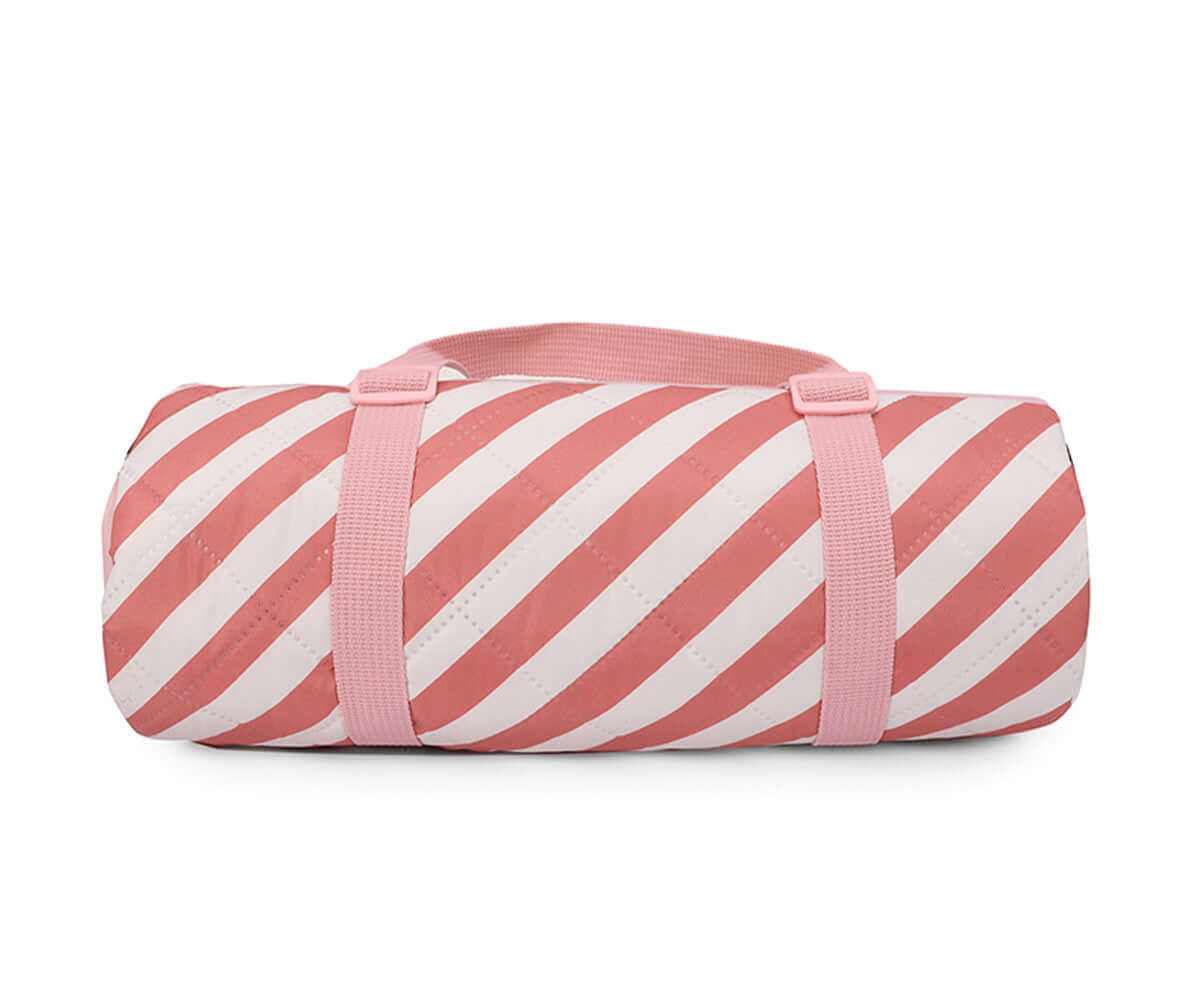 Manta de Picnic Stripes Bloom & Blush | Monneka