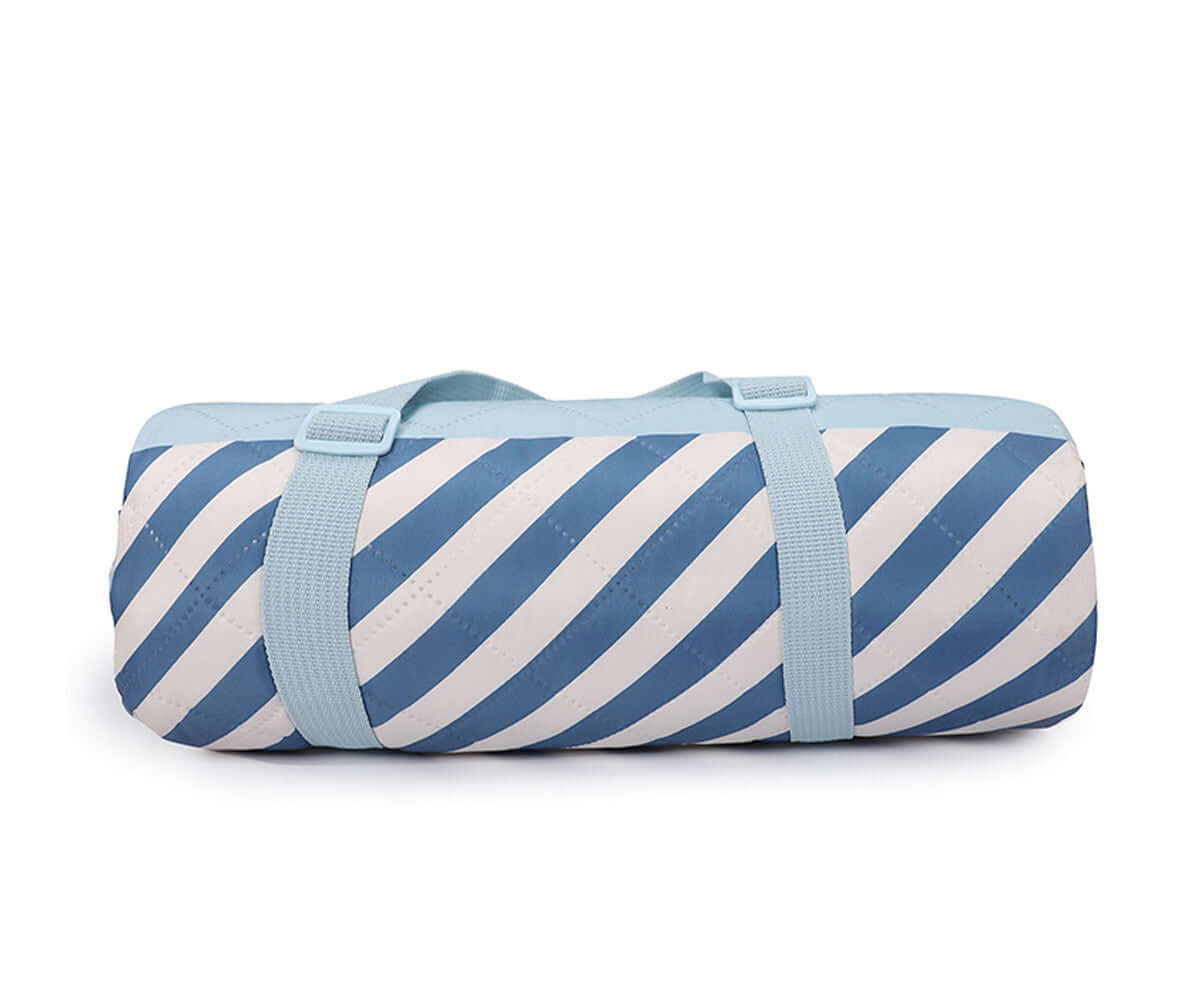 Manta de Picnic Stripes Blues & Beyond | Monneka