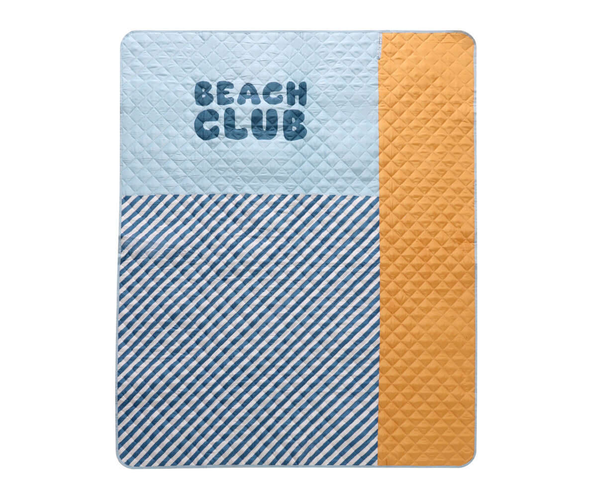 Manta de Picnic Stripes Blues & Beyond | Monneka