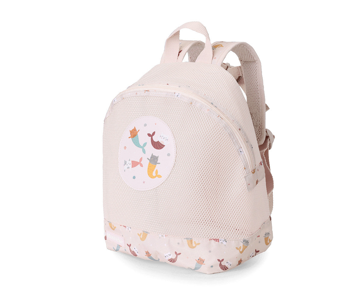 Mochila de Praia Infantil Anti-areia Mermaid Cats | Monneka