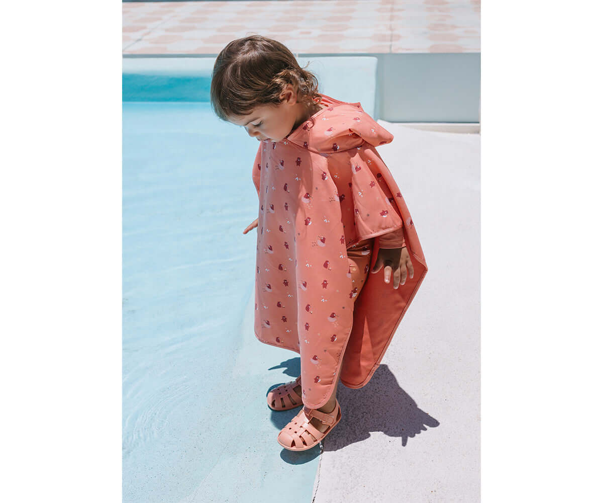Poncho de Praia Infantil Camping | Monneka