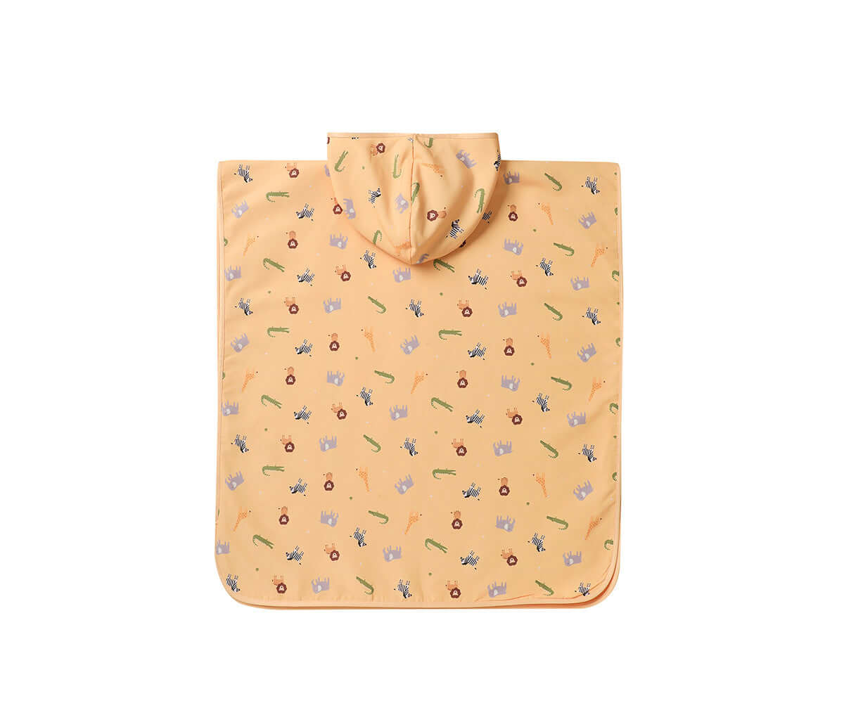 Poncho de Praia Infantil Wild Animals | Monneka