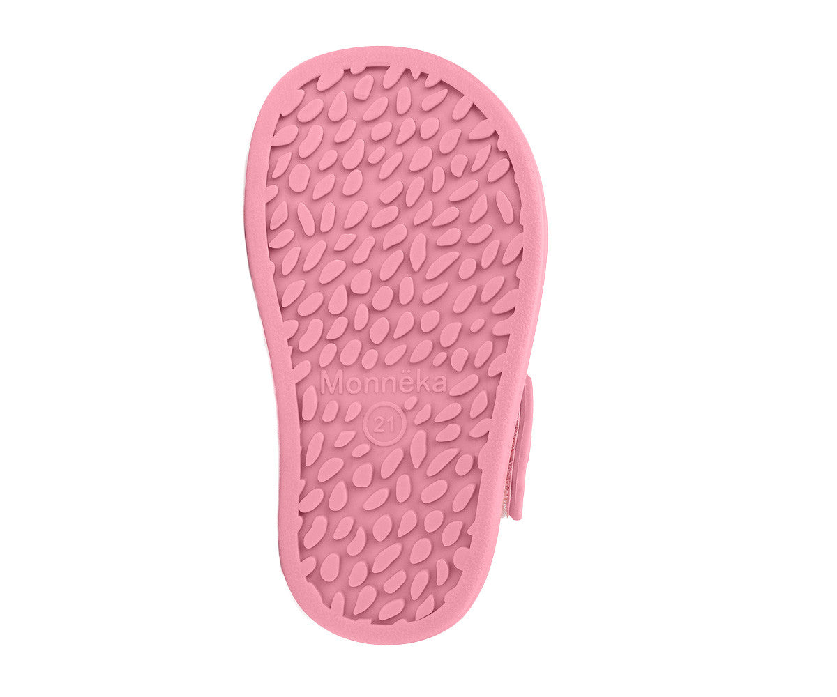 Sandálias Infantis Barefoot Whale Pink | Monneka