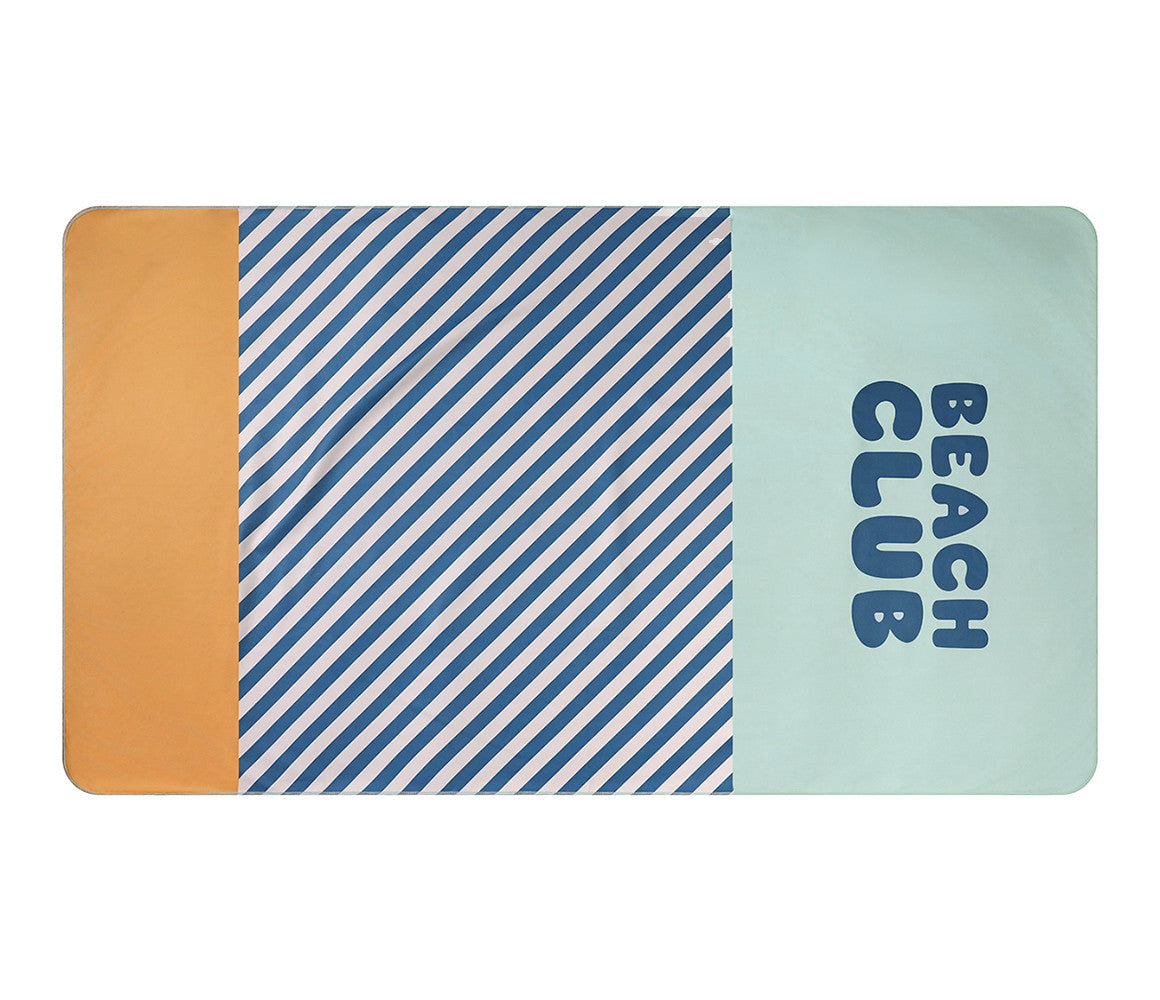 Toalha de Praia Stripes Blues & Beyond | Monneka