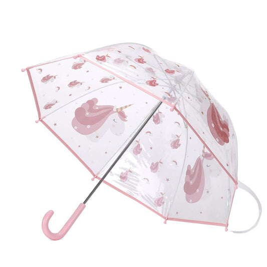 Guarda-chuva infantil transparente Magical Unicorn | Tutete