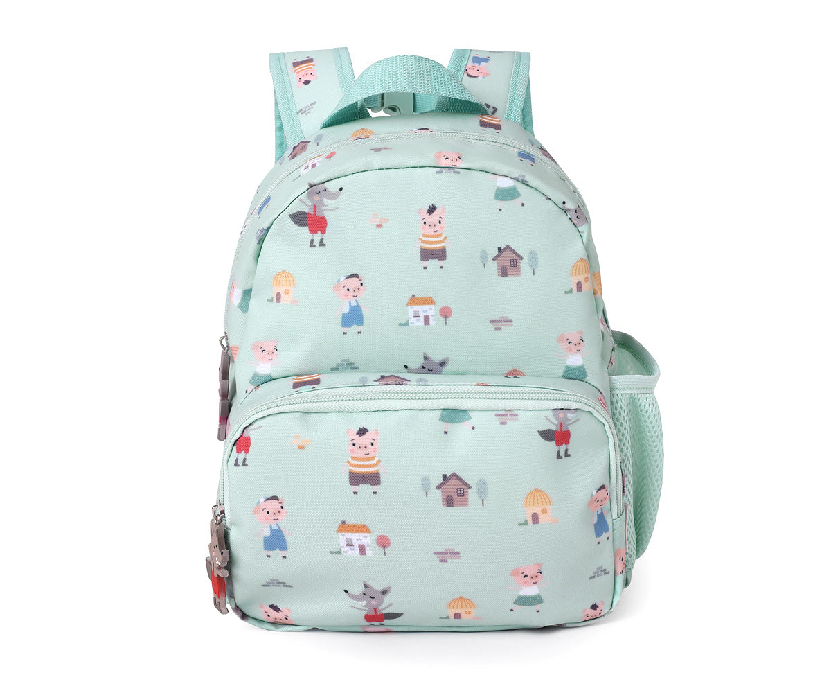 PRÉ-VENDA | Mochila Infantil personalizável The Three Little Pigs | Tutete