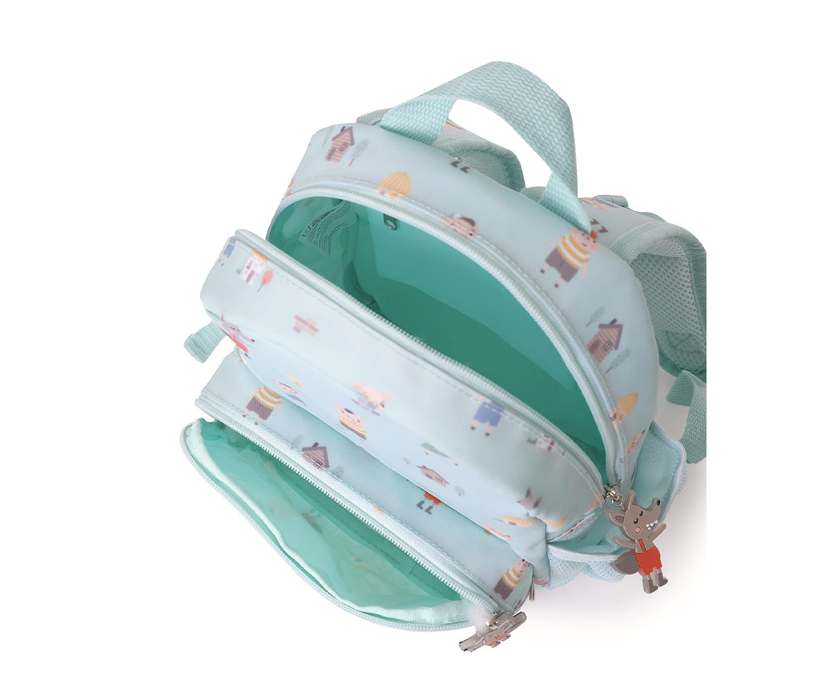 PRÉ-VENDA | Mochila Infantil personalizável The Three Little Pigs | Tutete