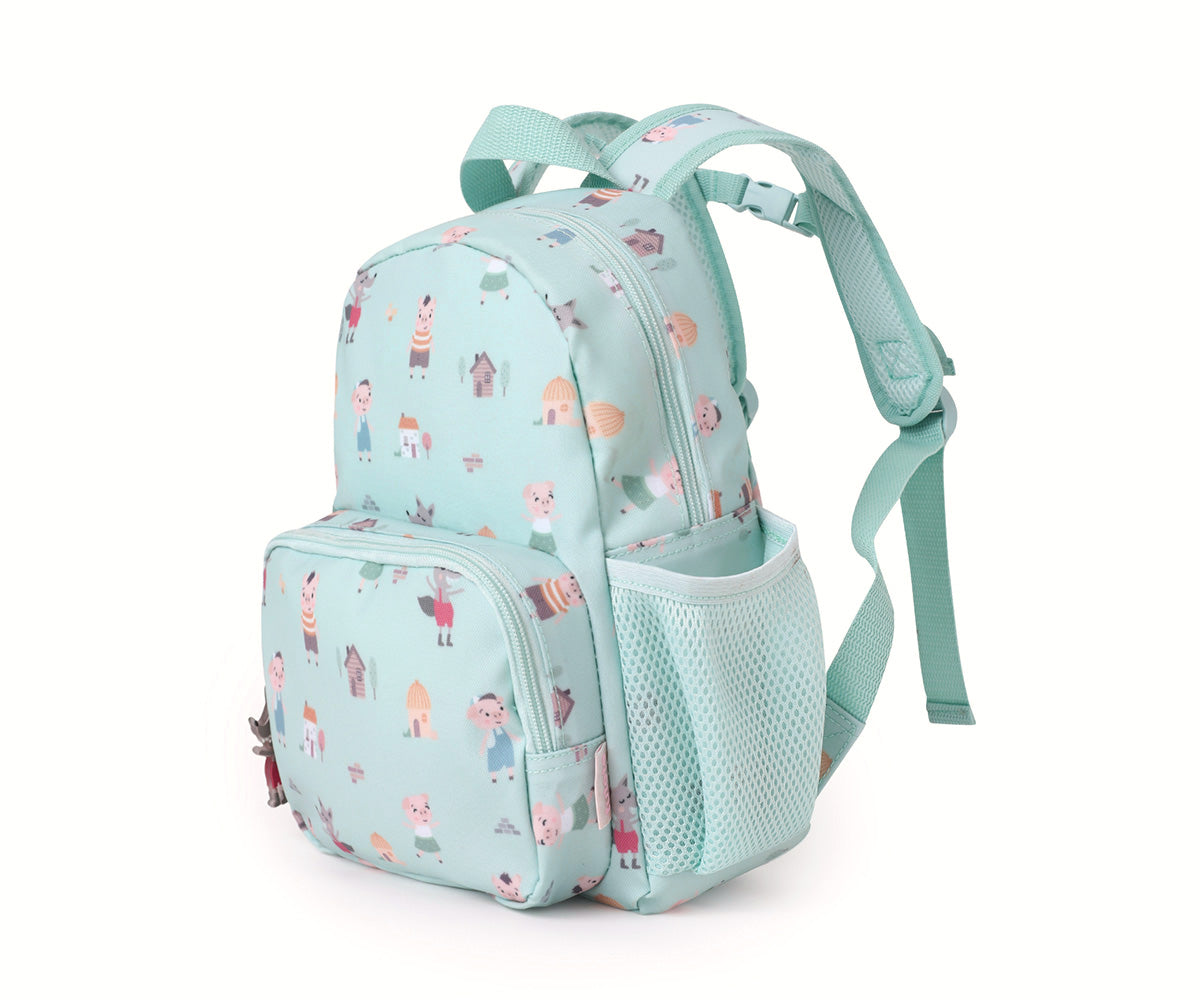 PRÉ-VENDA | Mochila Infantil personalizável The Three Little Pigs | Tutete