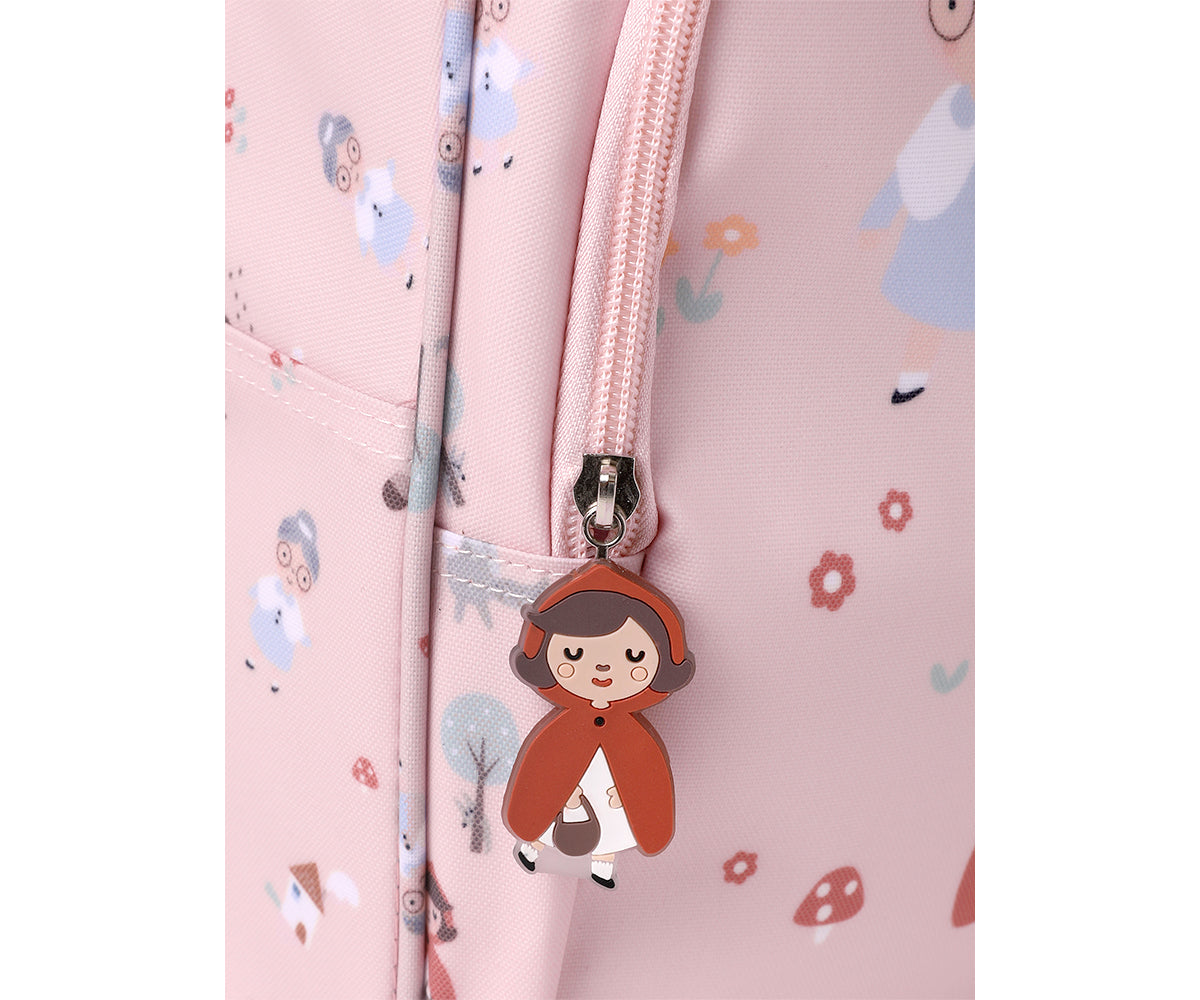 PRÉ-VENDA | Mochila Média + Porta-chaves personalizável Little Red | Tutete