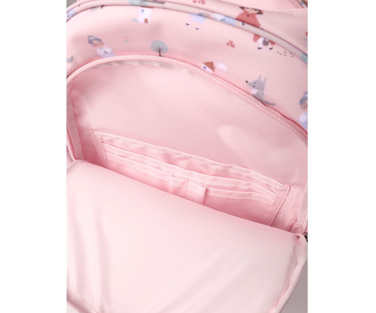 PRÉ-VENDA | Mochila Média + Porta-chaves personalizável Little Red | Tutete