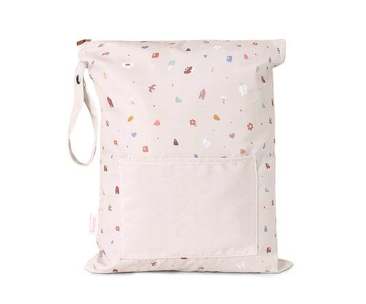 PRÉ-VENDA | Bolsa impermeável grande personalizável Geometric Nature | Tutete